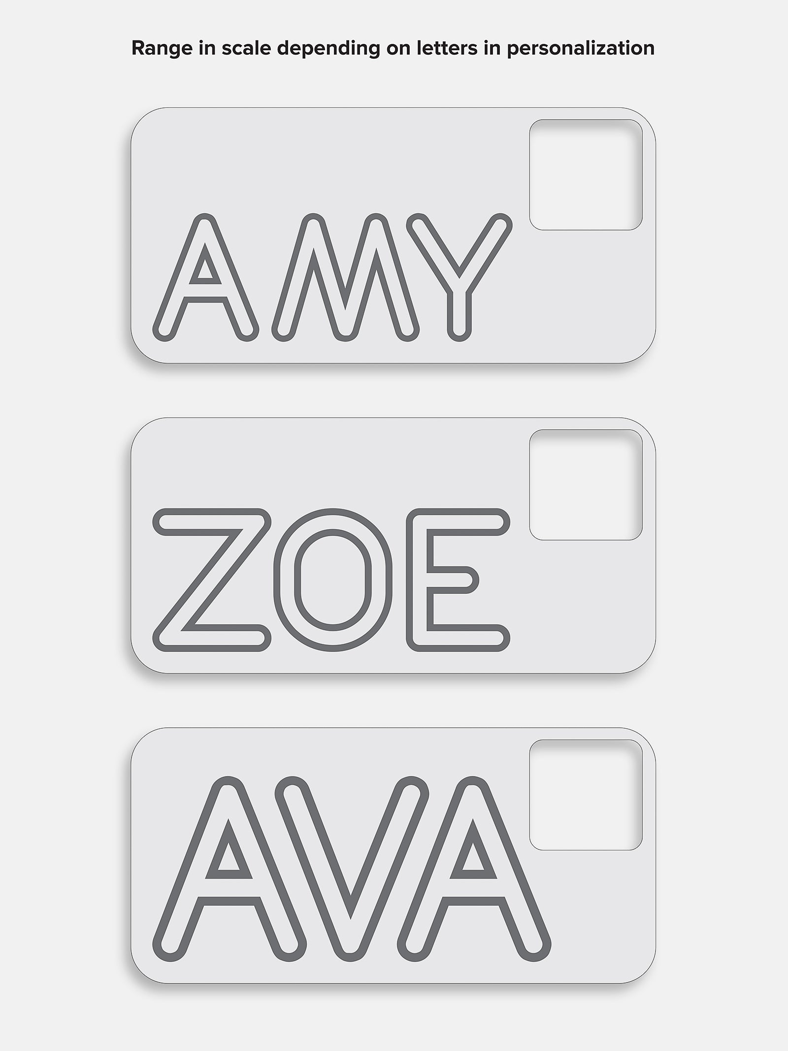 Fine Line Custom iPhone Case - Dark Purple/Light Blue - Image 6