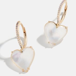 Calandra Earrings - White