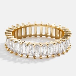 Mini Alidia Cubic Zirconia Ring - Alidia Baguette