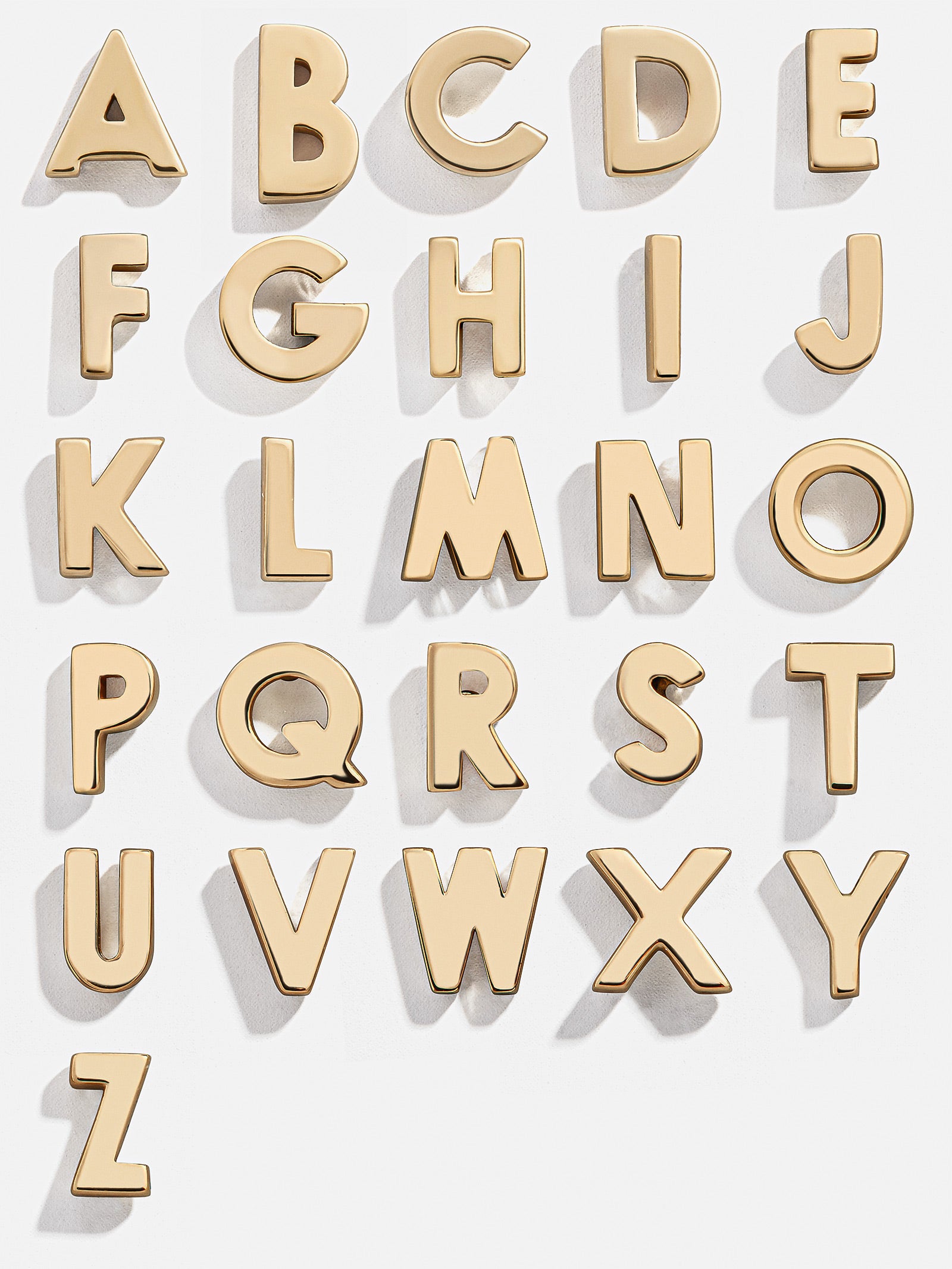 Single 14K Solid Gold Initial Earring - Gold - Image 3