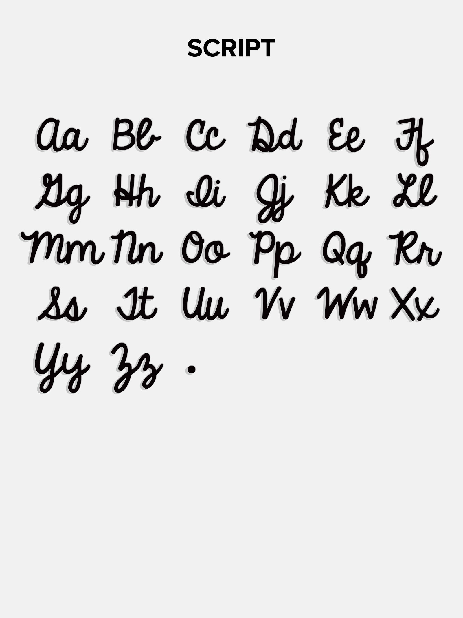 18K Gold Custom Nameplate Necklace - Script - Image 8