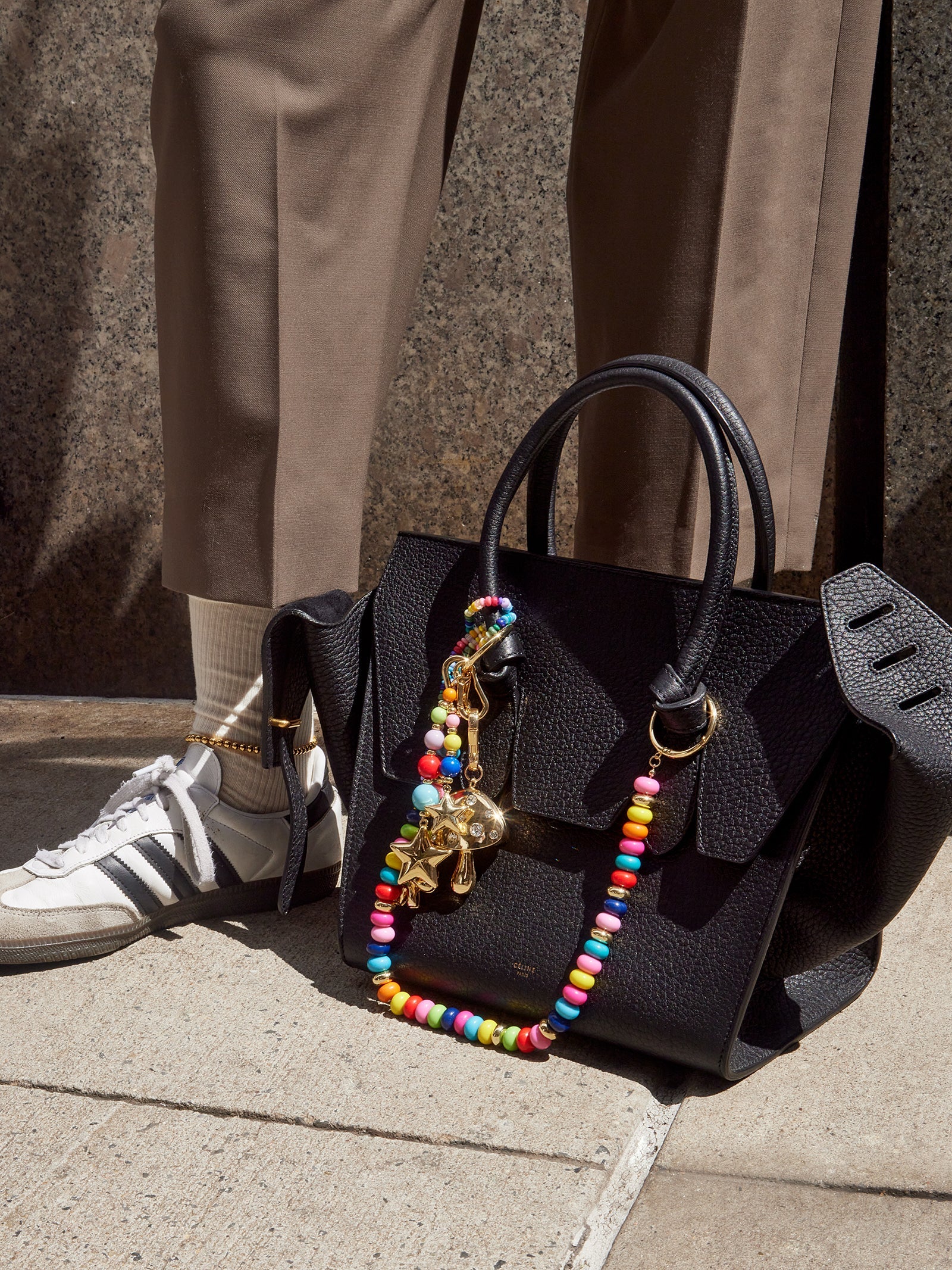 Flying Colors Bag Charm - Gold/Multi - Image 2