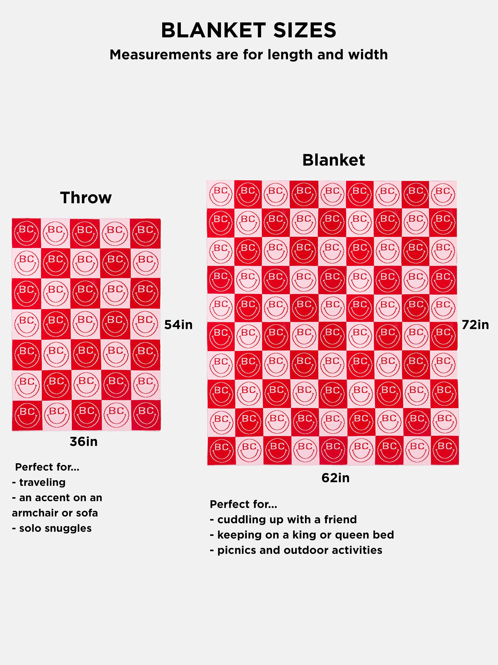 All Smiles Custom Blanket - Tan/Brown - Image 6