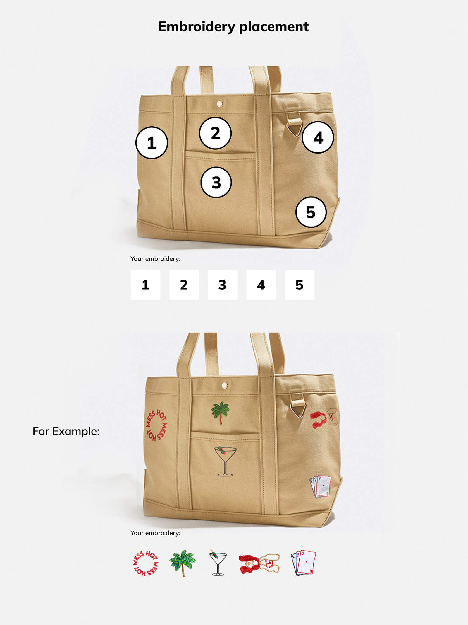 Medium Custom Icon Tote - Medium - Image 22