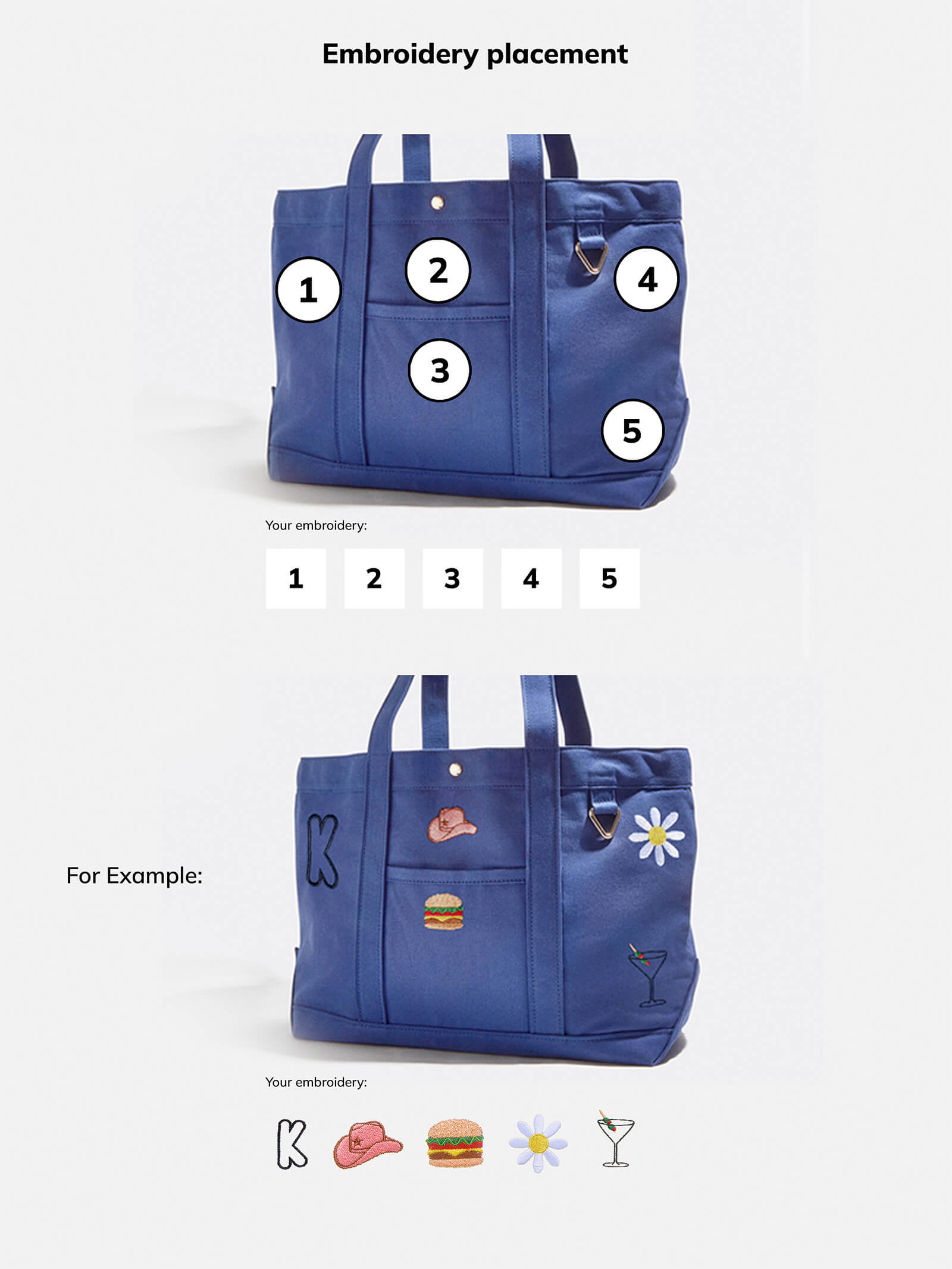 Medium Custom Icon Tote - Medium - Image 38