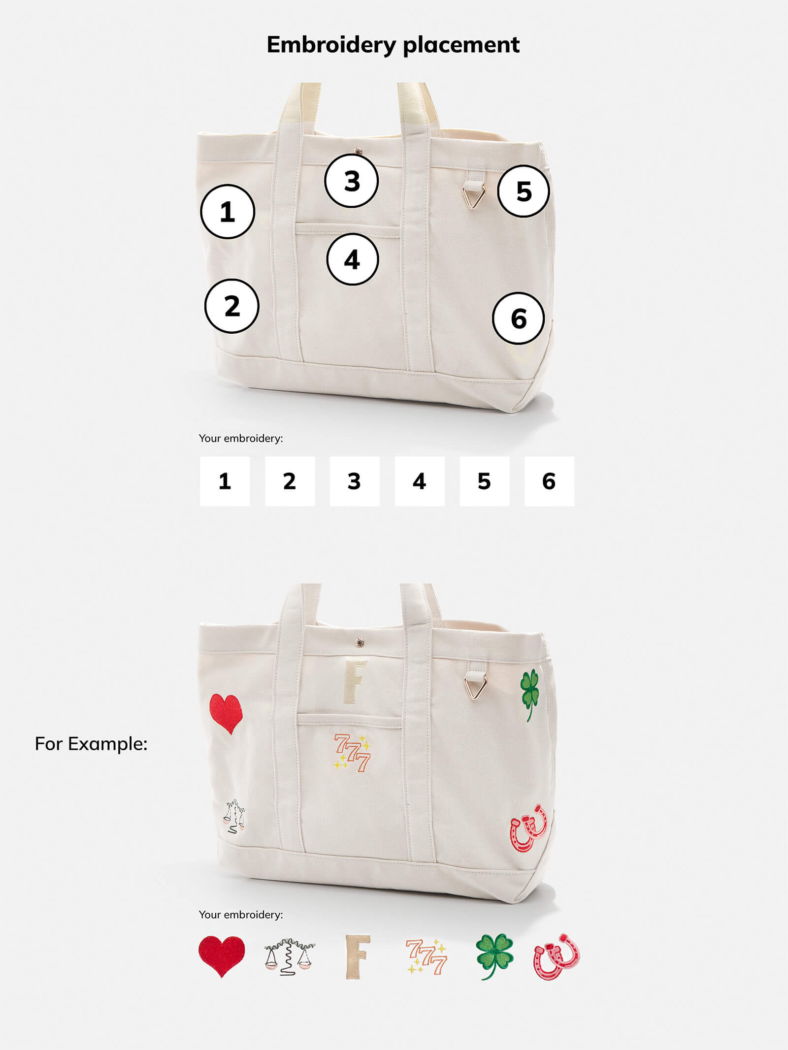 Large Custom Icon Tote - Large - Image 75