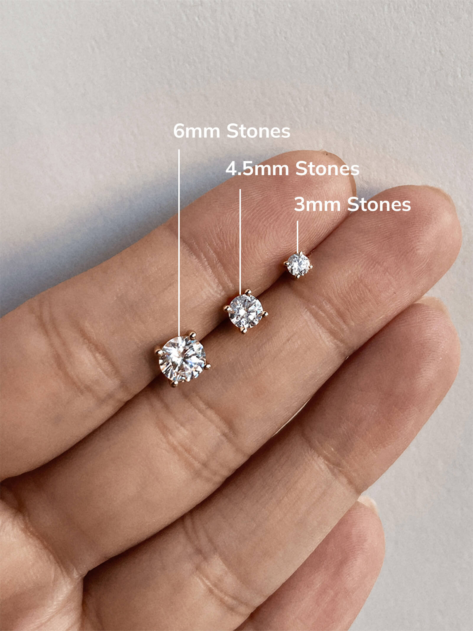 Debra 18K Gold Earring Set - Debra Earring Set - Image 3