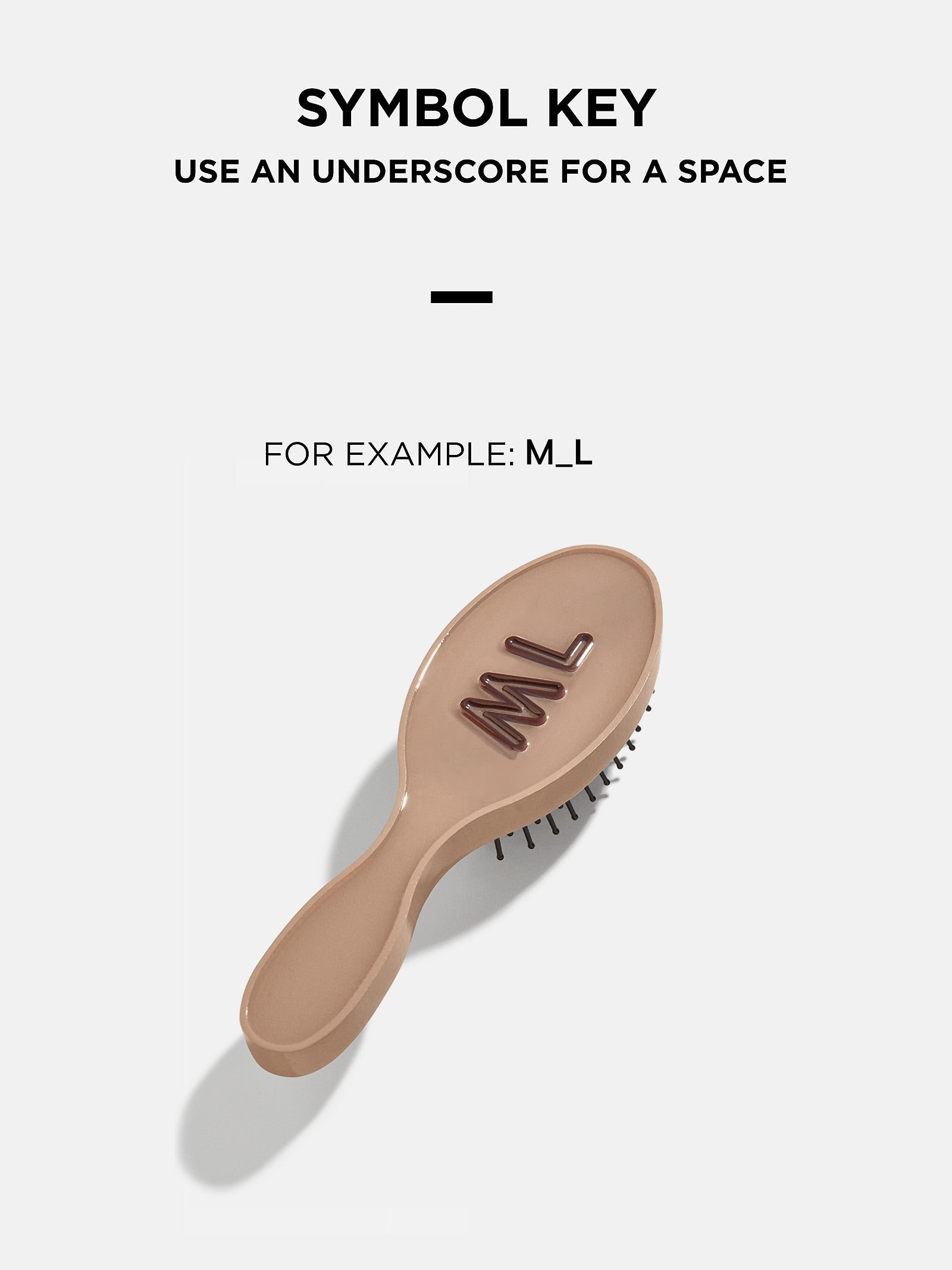 Mini Fine Line Custom Hair Brush - Light Brown/Dark Brown - Image 7