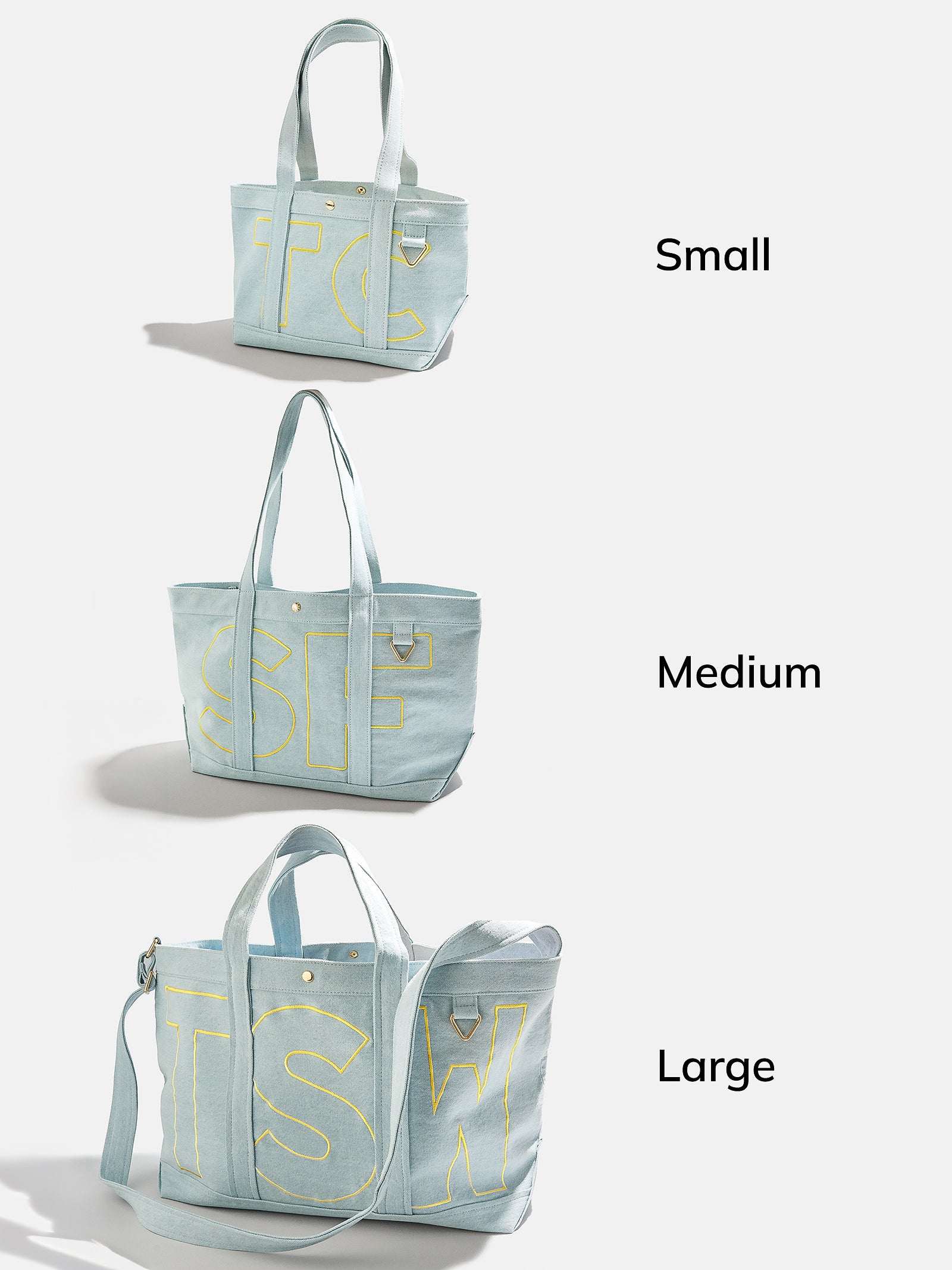 Custom Alpha Tote - Blue Denim - Image 62