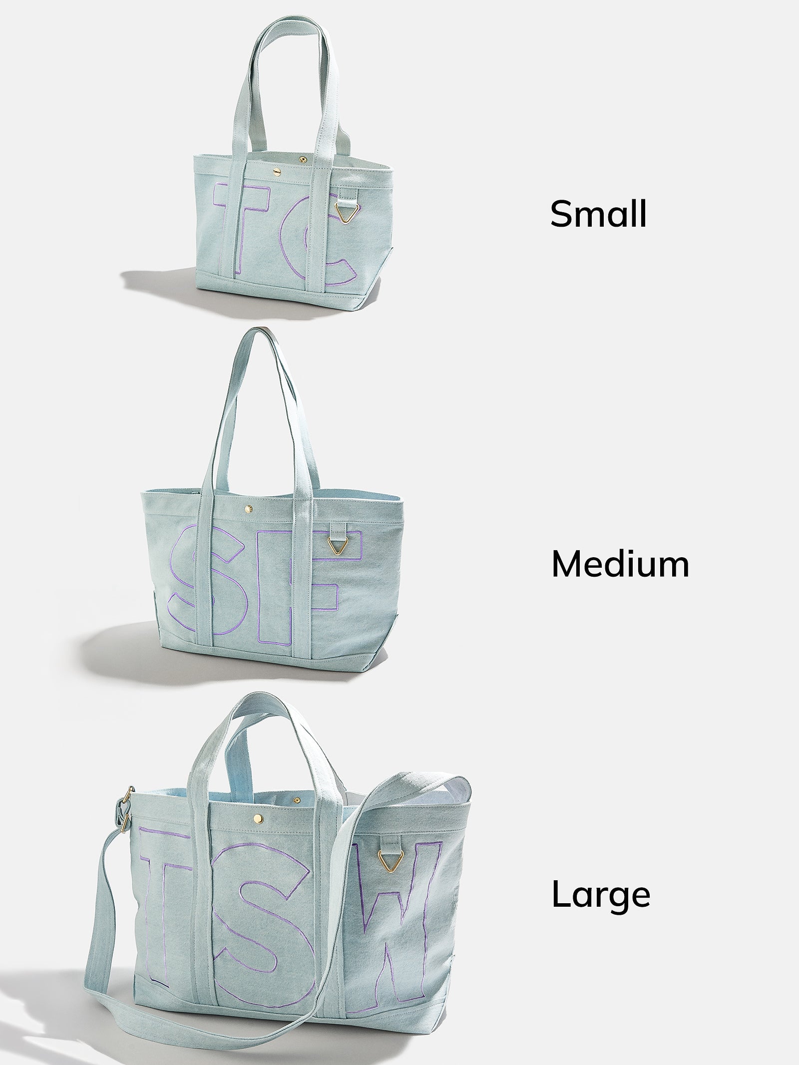 Custom Alpha Tote - Blue Denim - Image 102