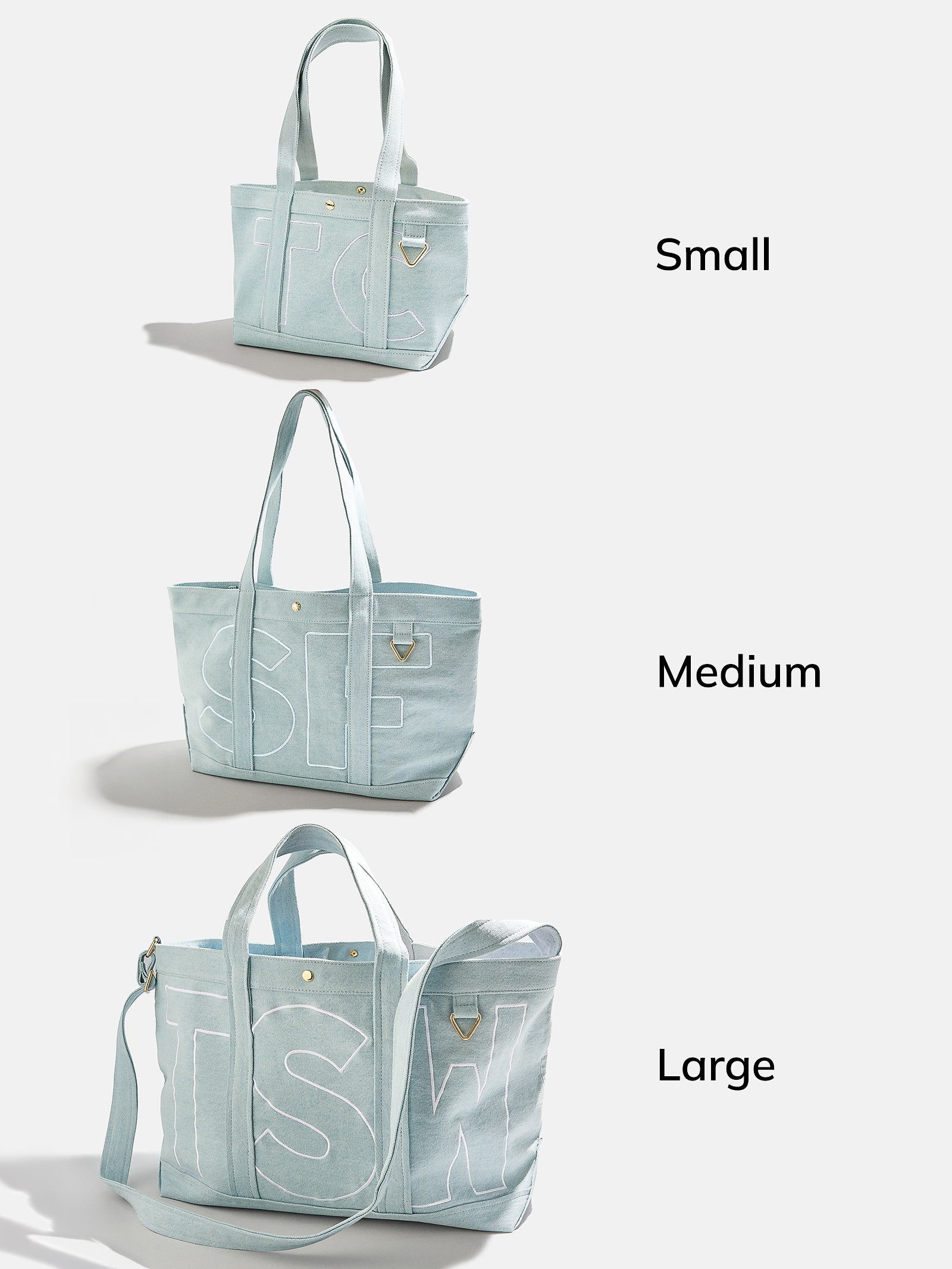 Custom Alpha Tote - Blue Denim - Image 52