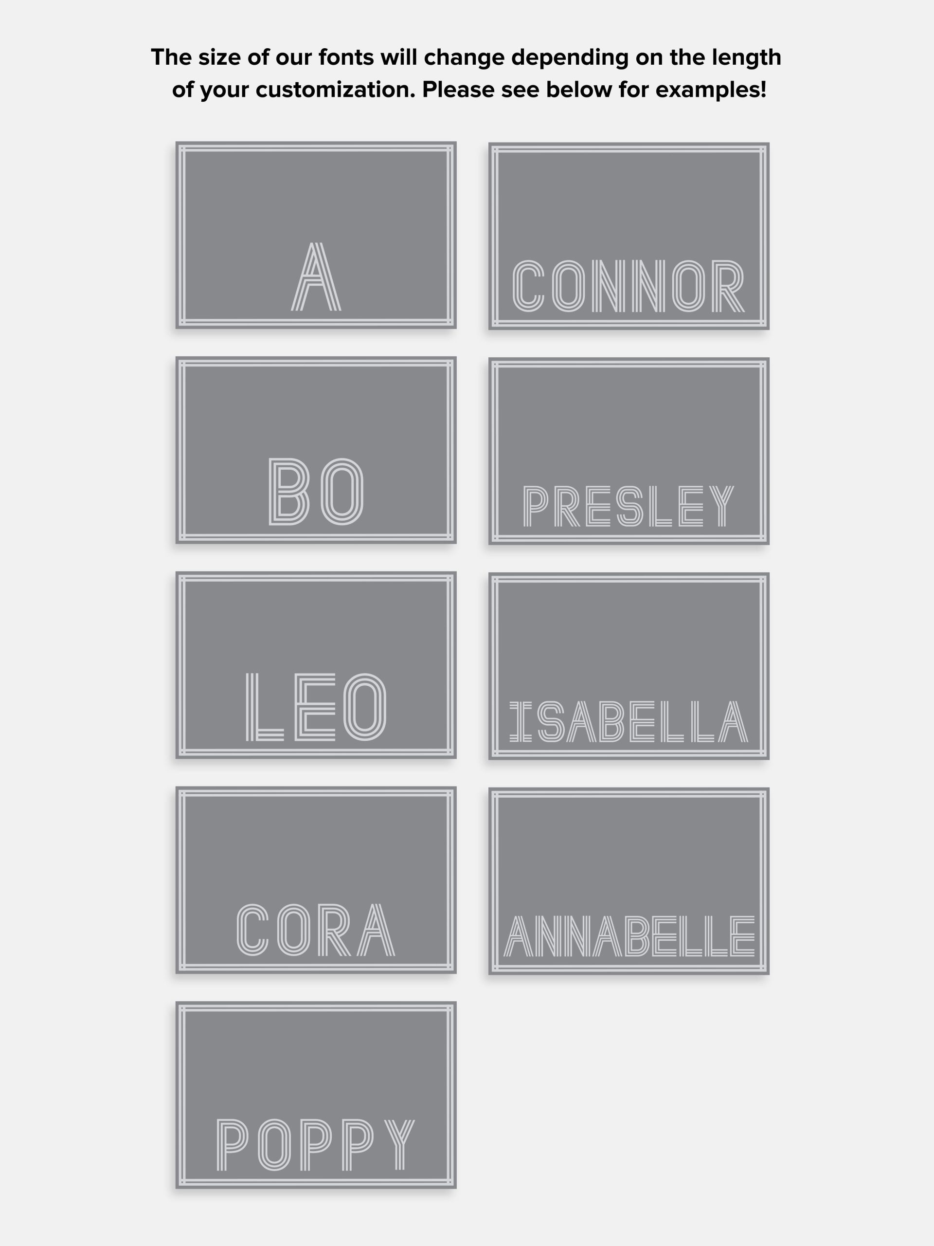 Your Name In Stripes Custom Blanket - Beige/Tan - Image 6