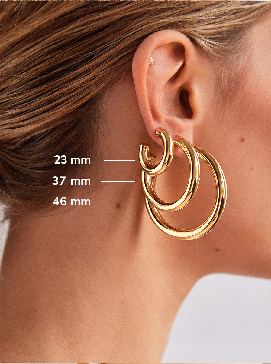 Dalilah Earrings - 23MM - Image 4