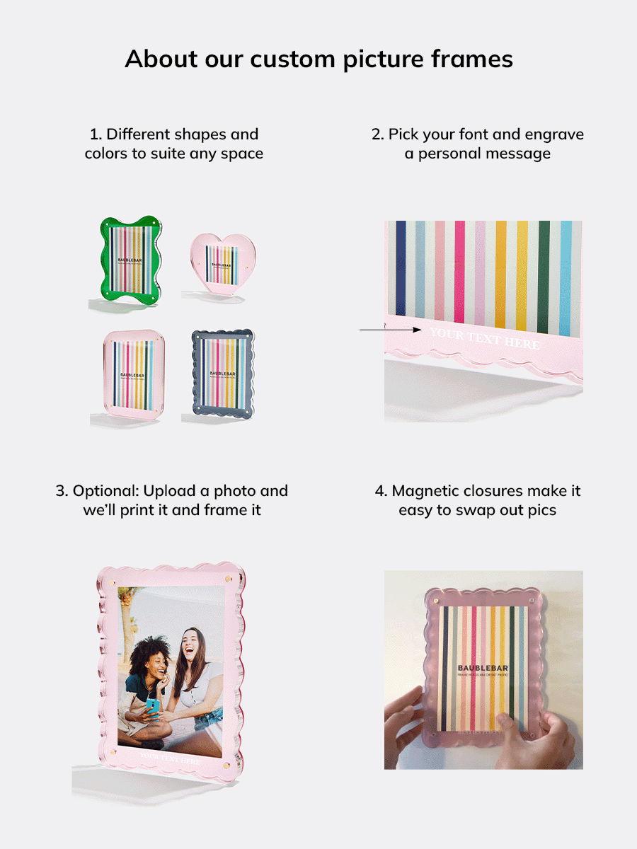 Picture Perfect Horizontal Acrylic Frame - Rectangle - Image 7