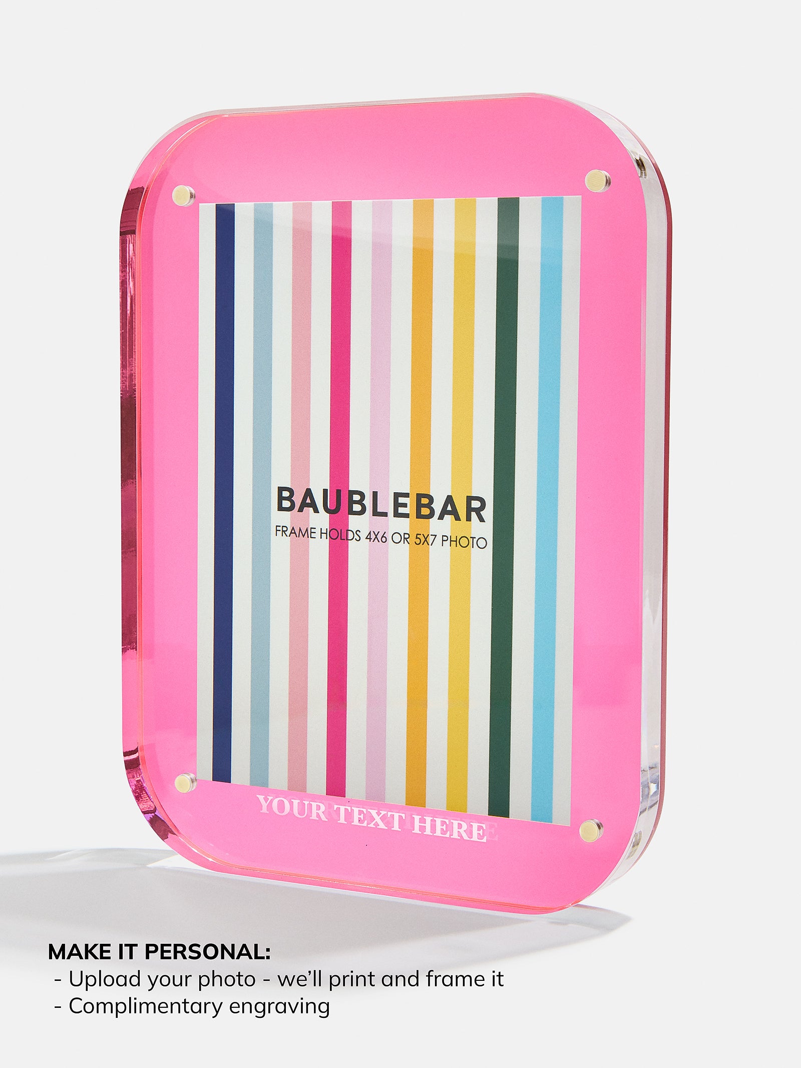 Picture Perfect Vertical Acrylic Frame - Rectangle Shape - Image 5