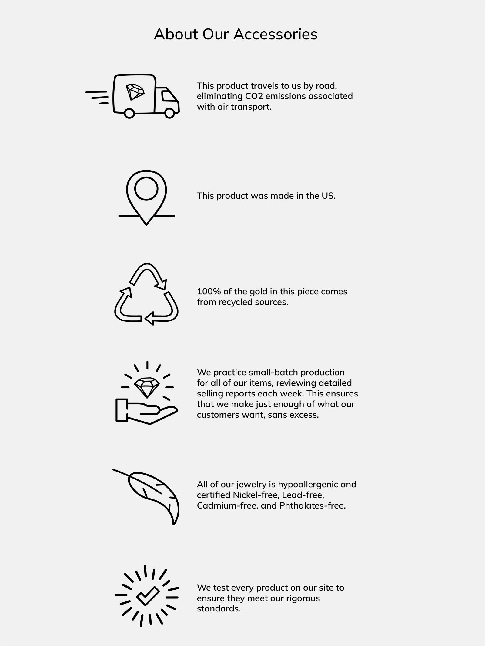 18K Gold Asymmetrical Hamsa Necklace - Hamsa - Image 4