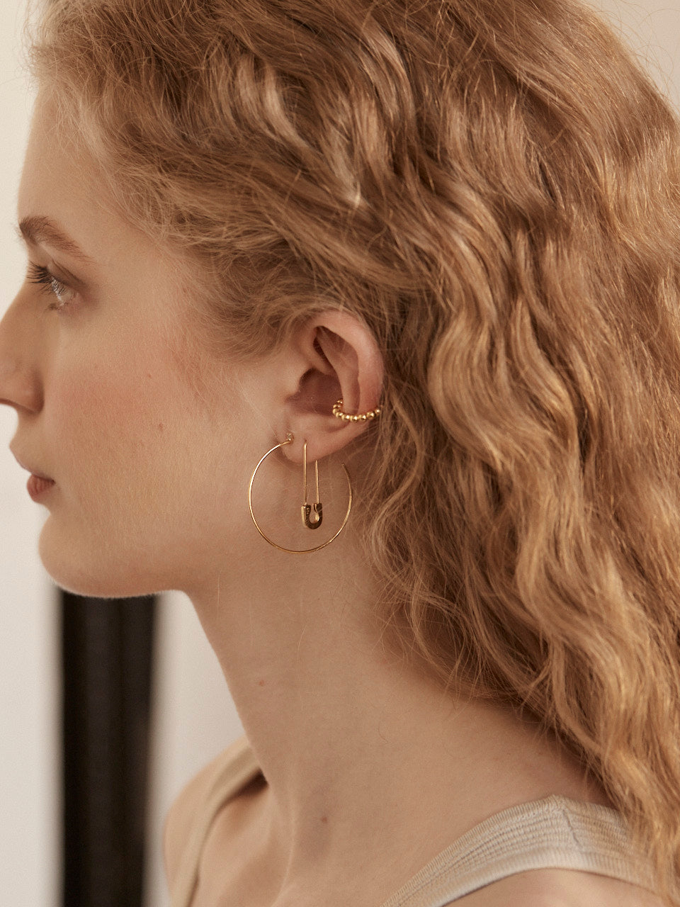 Spillo 18K Gold Earrings - M - Image 2