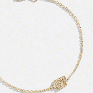 Varsity Number Custom Bracelet - One Gold Station