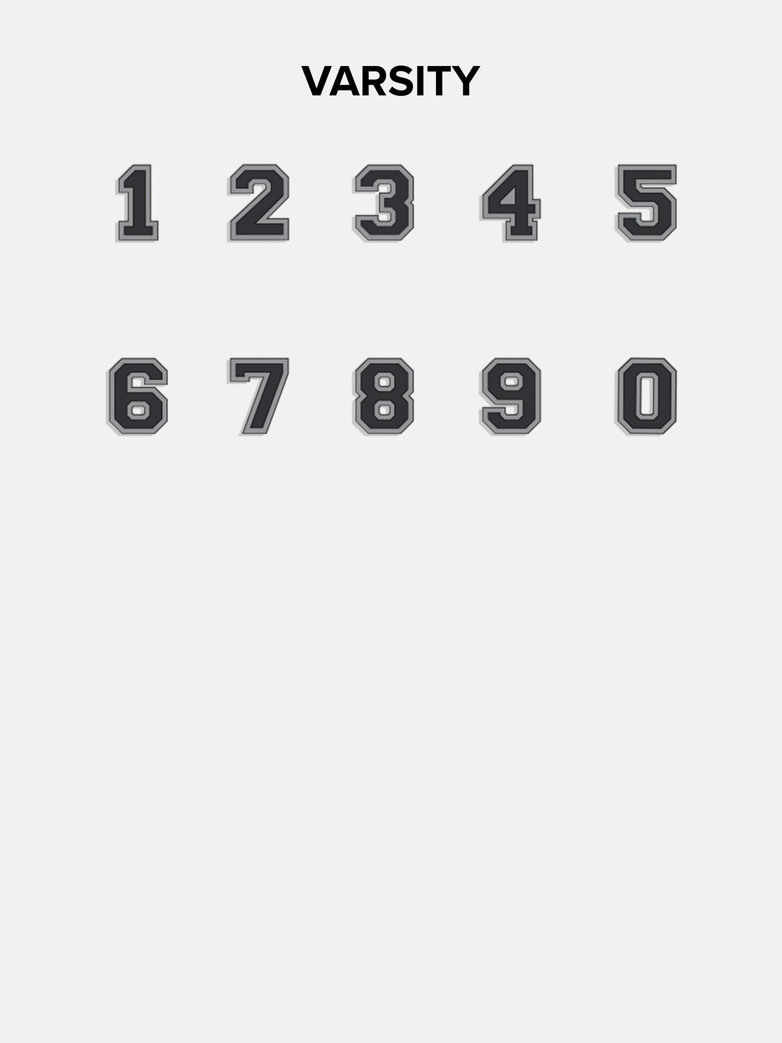 Varsity Gold/Pav?? Number Custom Necklace - One Gold Station - Image 7